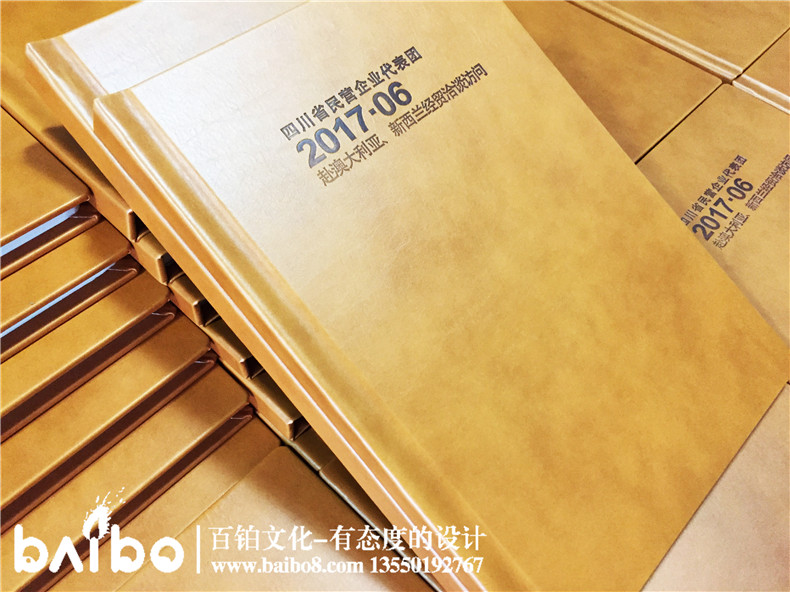 四川省民營(yíng)企業(yè)代表出國(guó)考察紀(jì)念冊(cè)冊(cè)